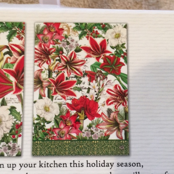 Merry Christmas Designer Holiday Kitchen Towel 2 - Picture 8 of 10